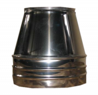 Конус димохідний утеплений  н/н  (0,5мм) Ø 150/220, фото